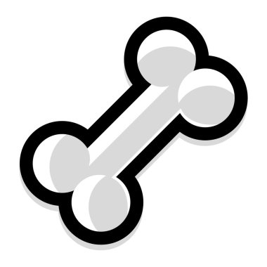 Kemik Vektörü Simgesi