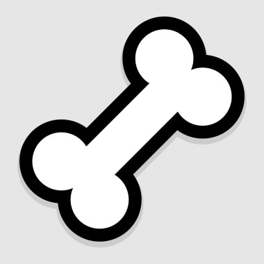 Kemik Vektörü Simgesi