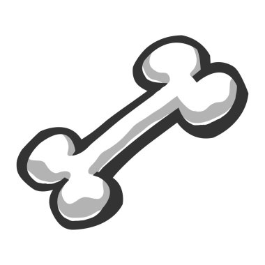 Kemik Vektörü Simgesi