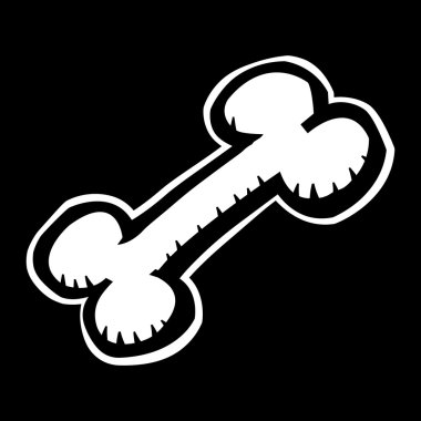 Kemik Vektörü Simgesi