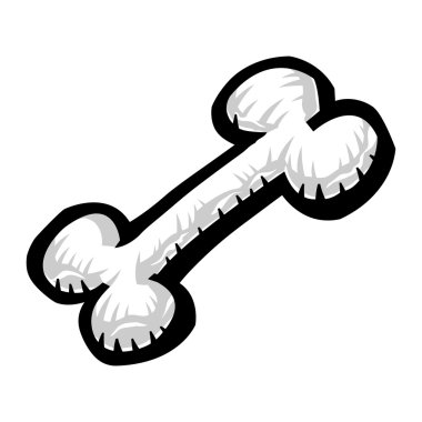 Kemik Vektörü Simgesi