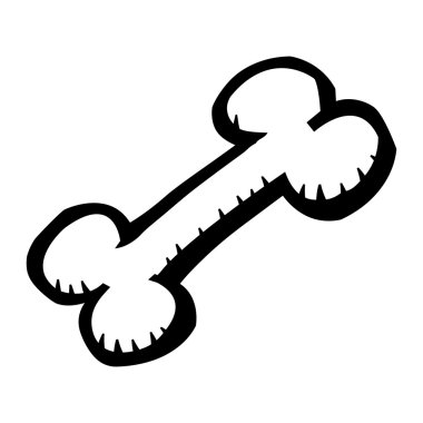 Kemik Vektörü Simgesi