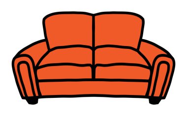 Vektör simge kanepe