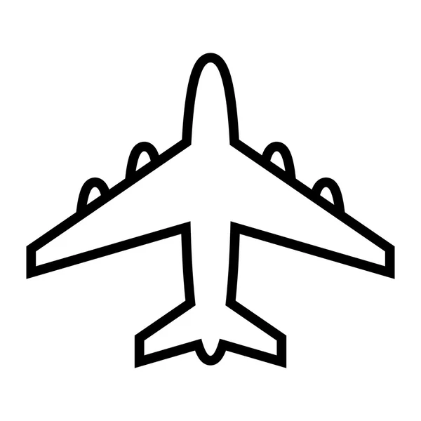 飞机飞行矢量图标 — 图库矢量图片