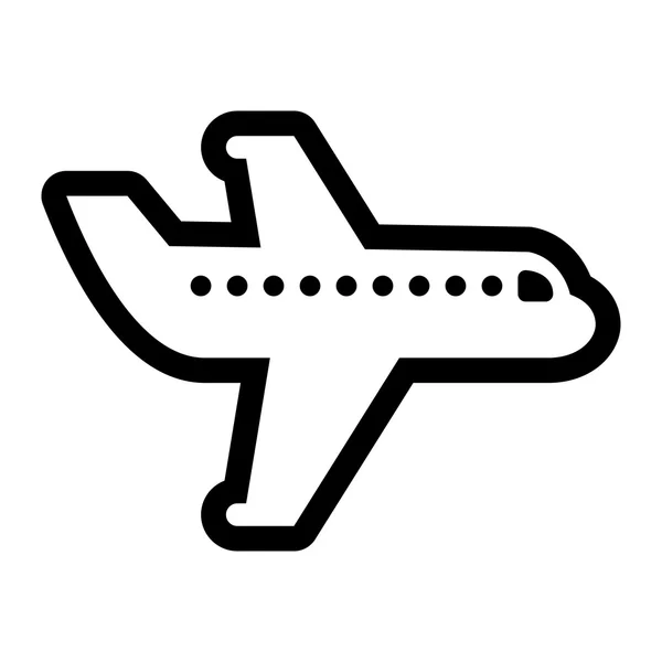 Repülőgép repülő Vector Icon — Stock Vector