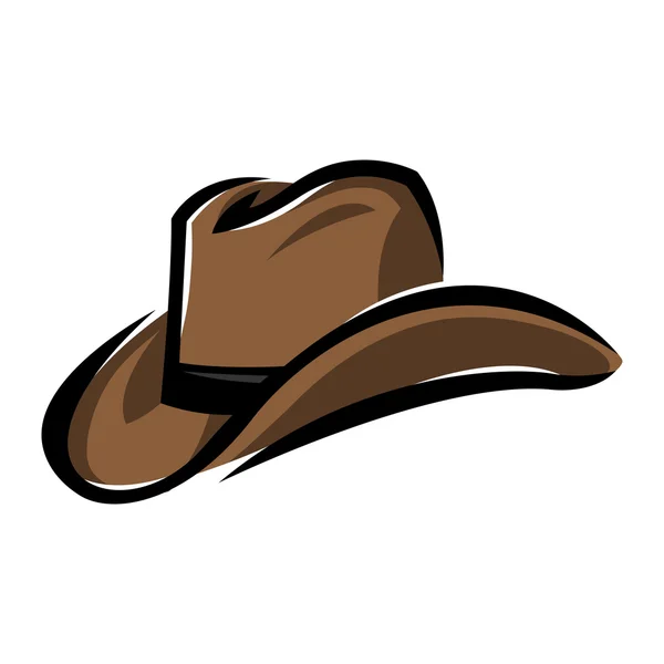 Cowboy hoed vector — Stockvector