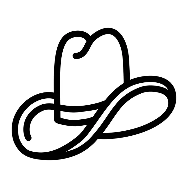 Cowboy hoed vector — Stockvector