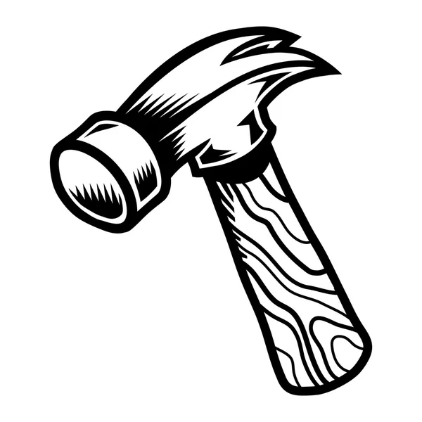 Vetor de ferramenta de martelo —  Vetores de Stock