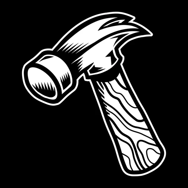 Vetor de ferramenta de martelo —  Vetores de Stock