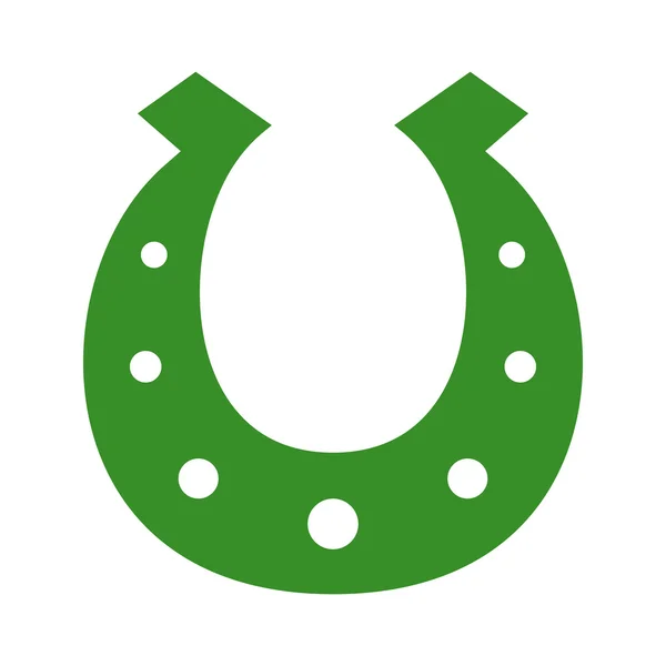 Horseshoe Vector Icon — Stock Vector