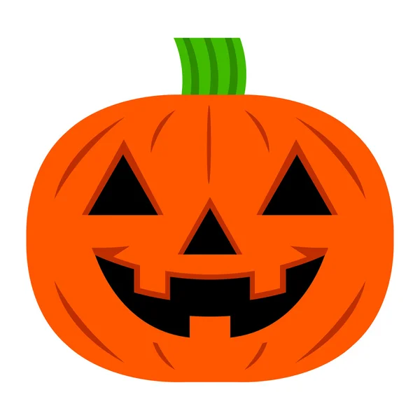 Jack O Lantern pompoen Vector Icon — Stockvector