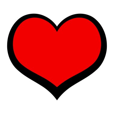 Kalp Vektörü Simgesi