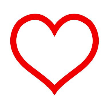 Kalp Vektörü Simgesi