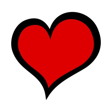 Kalp Vektörü Simgesi