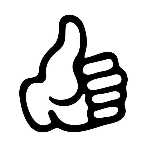 Thumbs Up Vector Icon