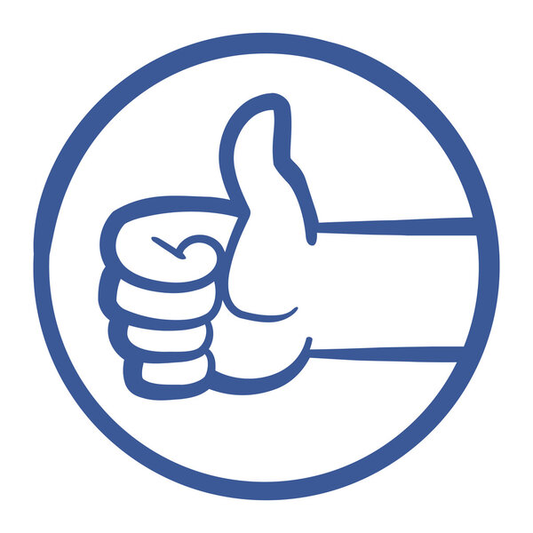 Thumbs Up Vector Icon