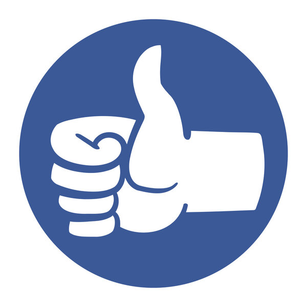 Thumbs Up Vector Icon
