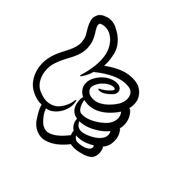 Thumbs Up Vector Icon
