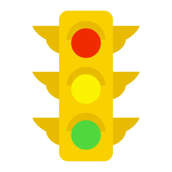 Traffic Light vector icon — Stock Vector