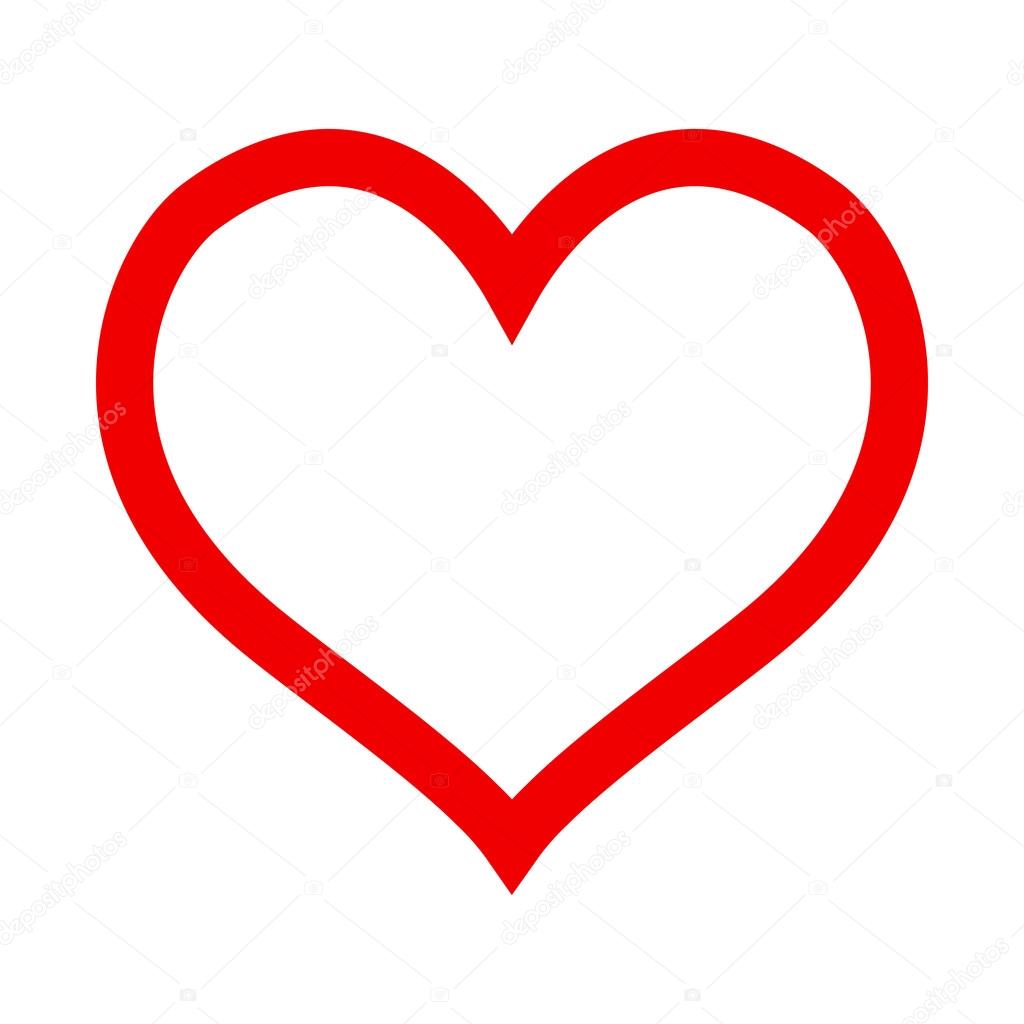 Heart vector icon Stock Vector by ©briangoff 100630304, image size:1024x1024