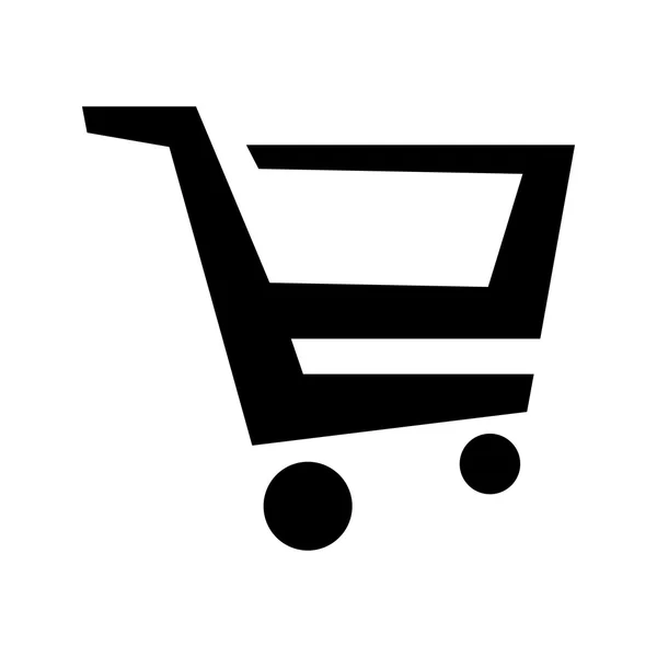 Ikona wektora koszyka zakupów — Wektor stockowy