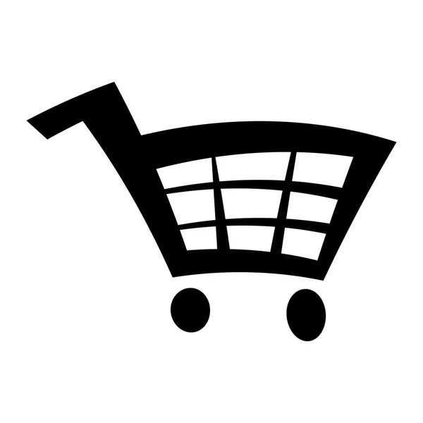 Carrinho de compras vetor ícone —  Vetores de Stock