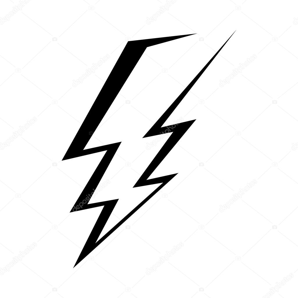 Pictogram bliksemflits vector vectorafbeelding door © briangoff ⬇