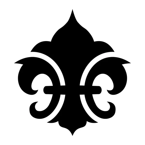 Fleur de lis symbole — Image vectorielle
