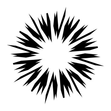 Havai fişek kutlama vektör simgesi