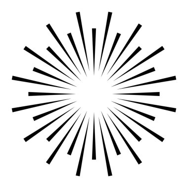 Havai fişek kutlama vektör simgesi