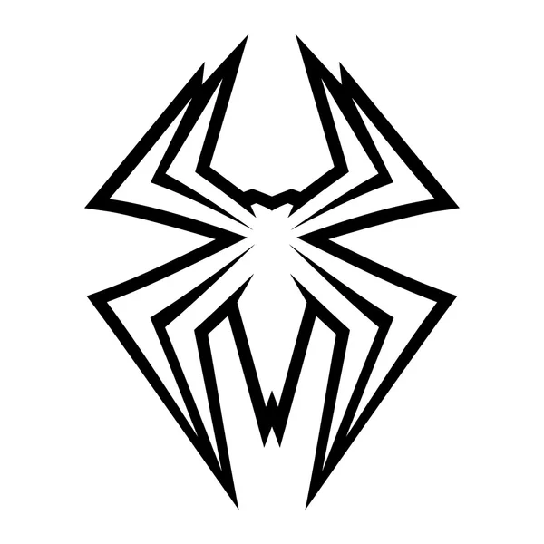 Spider vector icon — Stock Vector