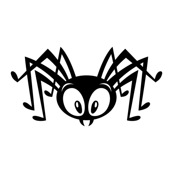 Αράχνη εικονίδιο του φορέα — Διανυσματικό Αρχείο