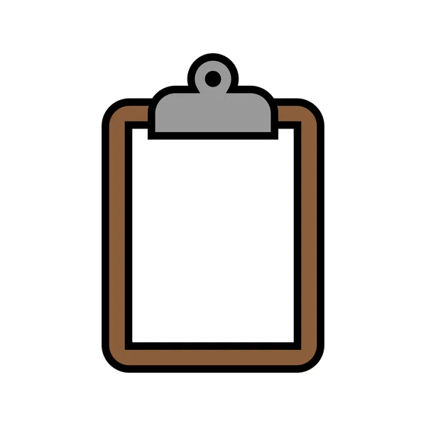 Векторная икона Office Clipboard — стоковый вектор