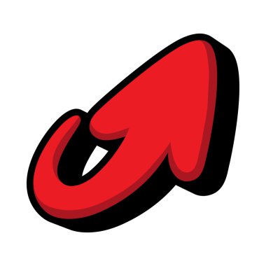 Ok simge vektör simgesi