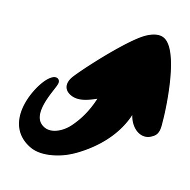 Ok simge vektör simgesi