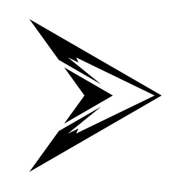 Ok simge vektör simgesi