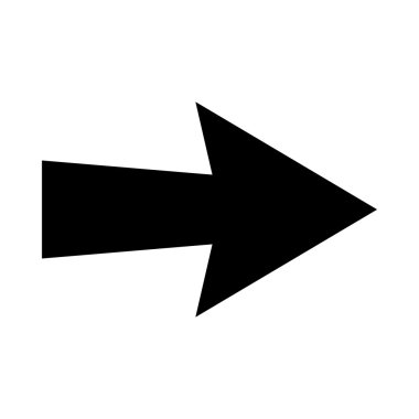 Ok simge vektör simgesi