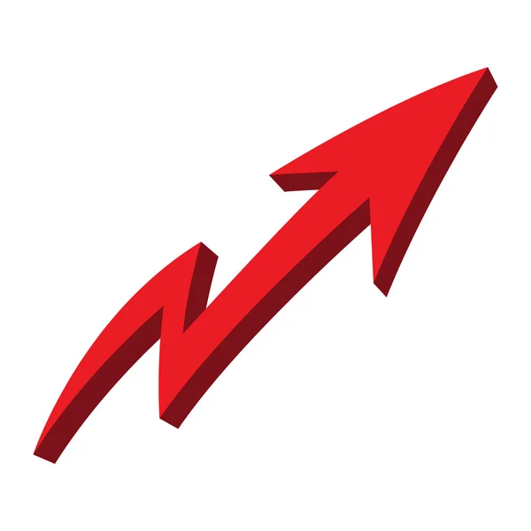 Arrow symbol vector icon — Stock Vector