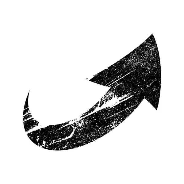 Flecha símbolo vector icono — Archivo Imágenes Vectoriales