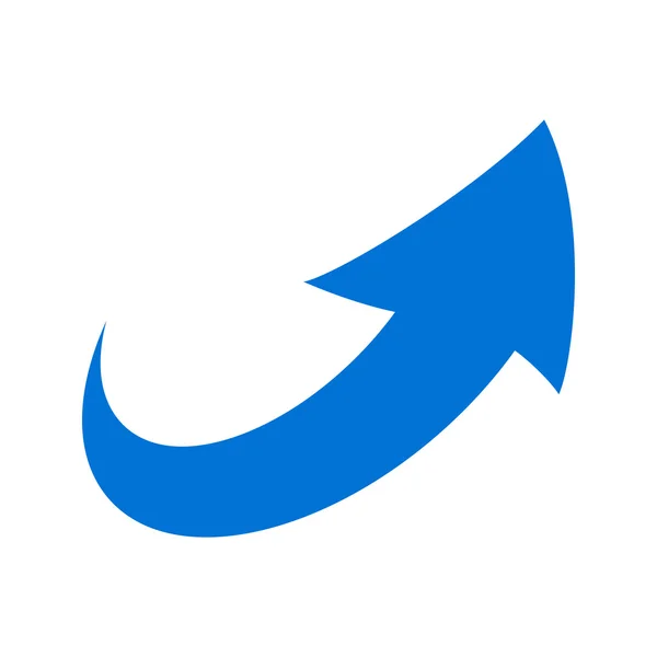 Flecha símbolo vector icono — Vector de stock