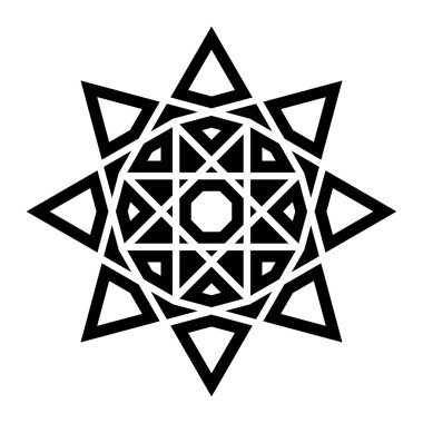 Yıldız sembolü vektör simgesi