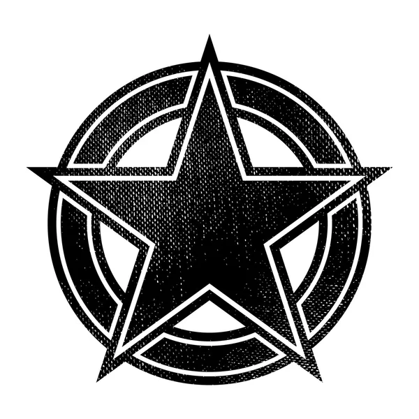 星のシンボル ベクトル アイコン — ストックベクタ