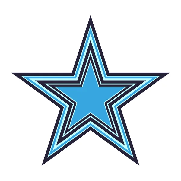 Star symbol vector icon — Stock Vector