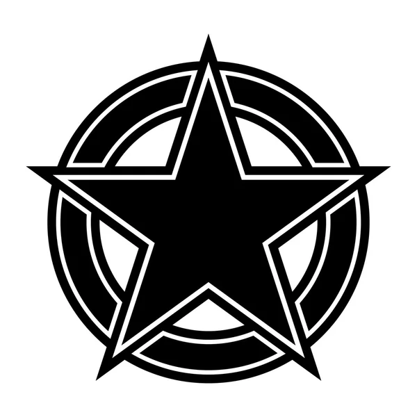 Зоряний символ Векторний значок — стоковий вектор
