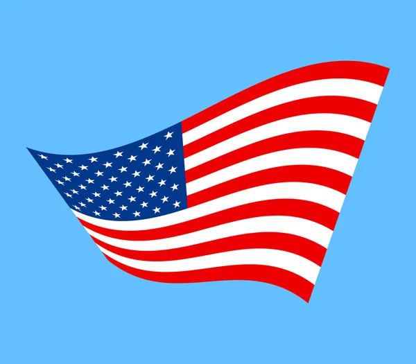 미국 국기 벡터 아이콘 — 스톡 벡터