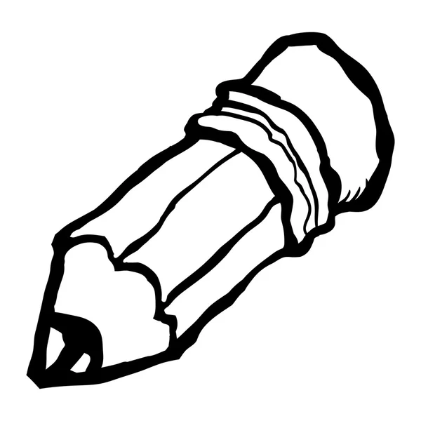 Bleistift schreiben Vektor-Symbol — Stockvektor