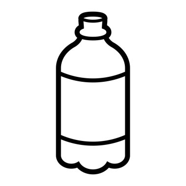 Soda Pop içki şişesi vektör simgesi