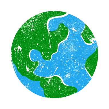 Dünya gezegeni vektör simge