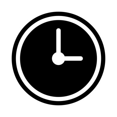 Saat saat vektör simgesi