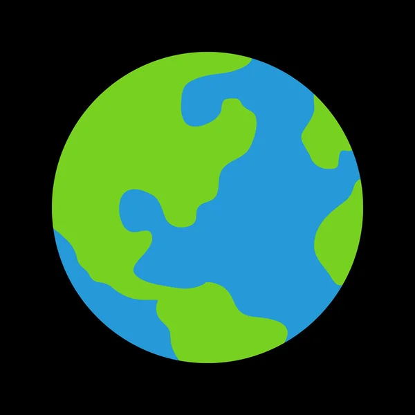 Globe world planet vector icon — Stock Vector